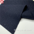 navy woven woolen twill herringbone fabric for cloth